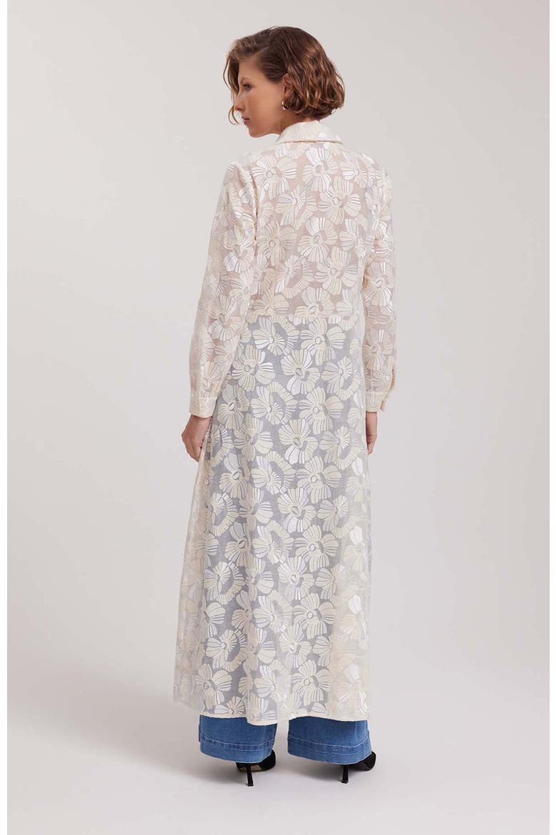 Adelie Dress, Alternate, color, Moon White