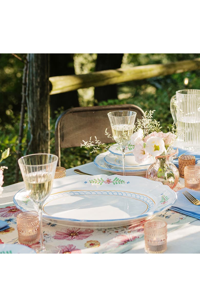 VIETRI Bella Rose Oval Platter, Alternate, color, Multi