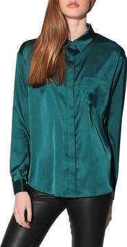 Walter Baker WALTER BAKER Bella Patch Pocket Shirt