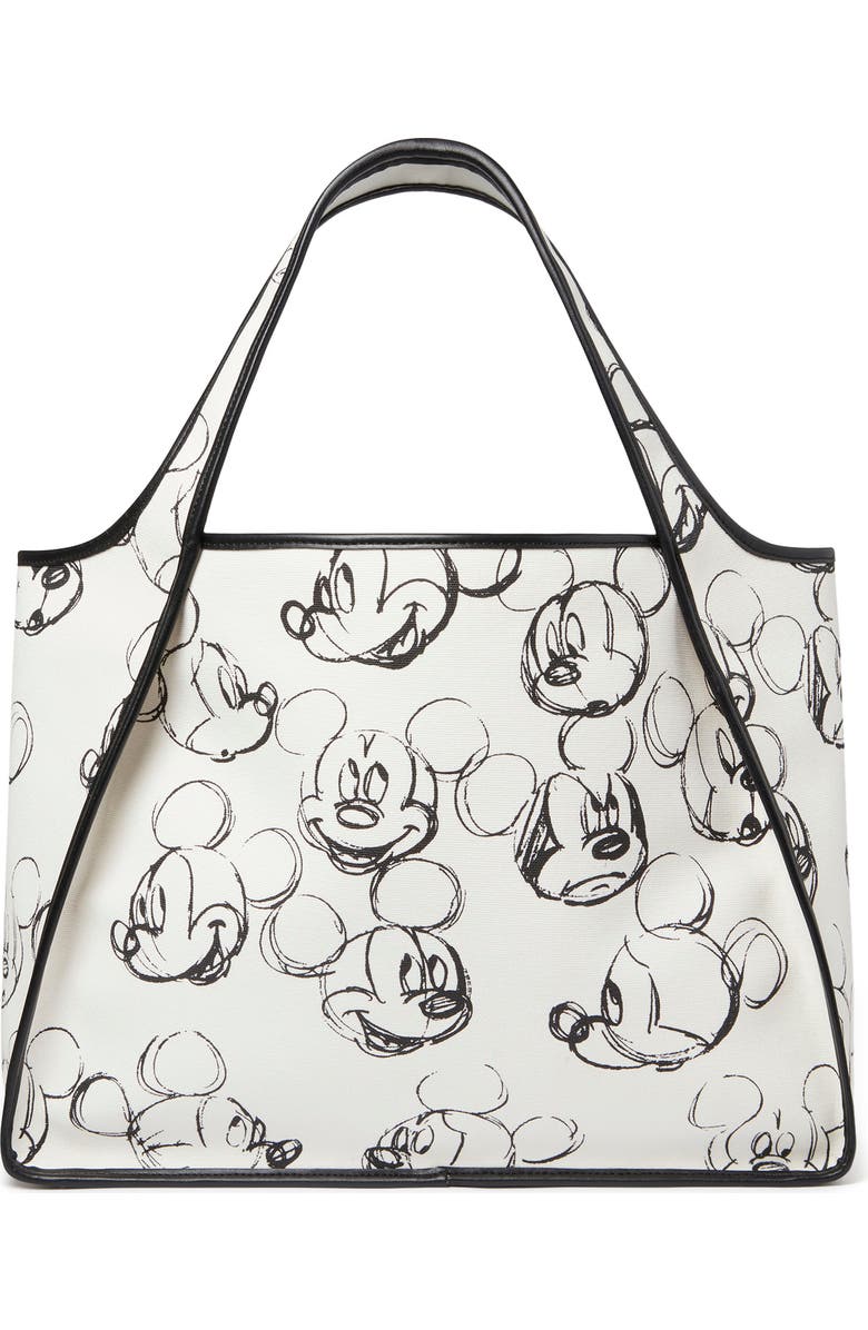 Stella McCartney x Disney Fantasia Mickey Print Cotton Tote, Alternate, color,
