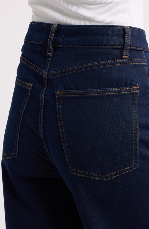 NCE High Waist Wide Leg Jeans