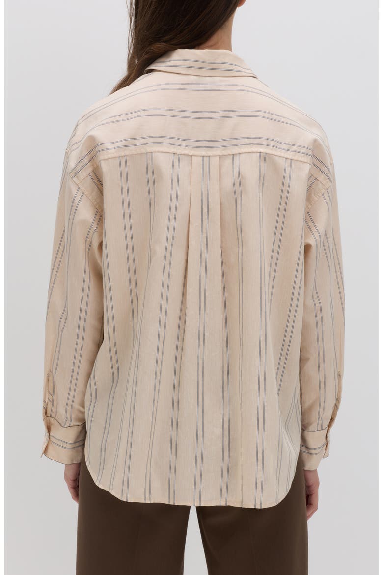 Stripe Shirt, Alternate, color, BEIGE