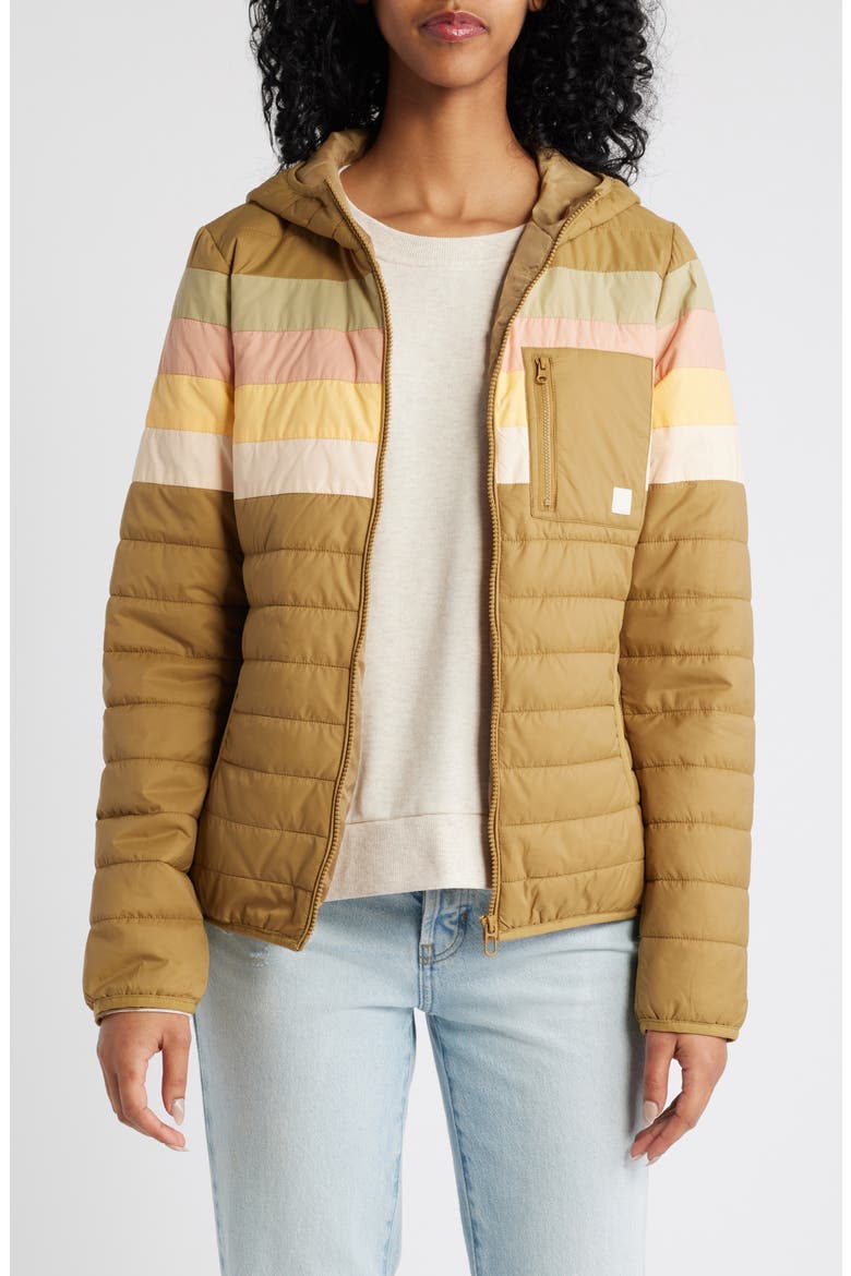 Anti Series Water Resistant Revival Jacket, Main, color, BRONZE