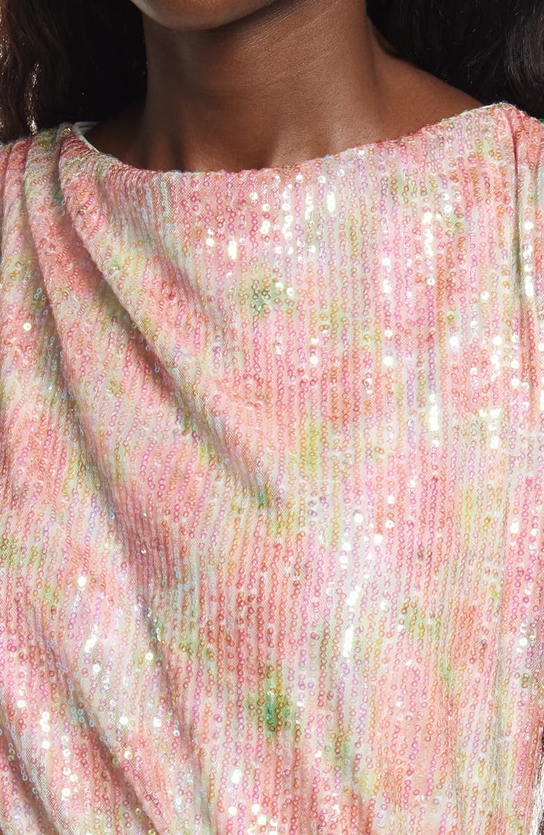 Saylor Theodora Sequin Minidress, Alternate, color, Multi