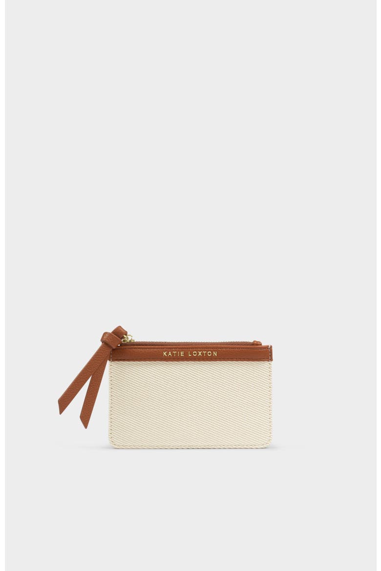 Hallie Coin And Cardholder, Main, color, Canvas / Cognac