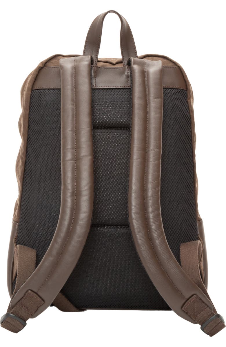 Token Waxed Nylon Woodhaven Backpack, Alternate, color, Dark Brown