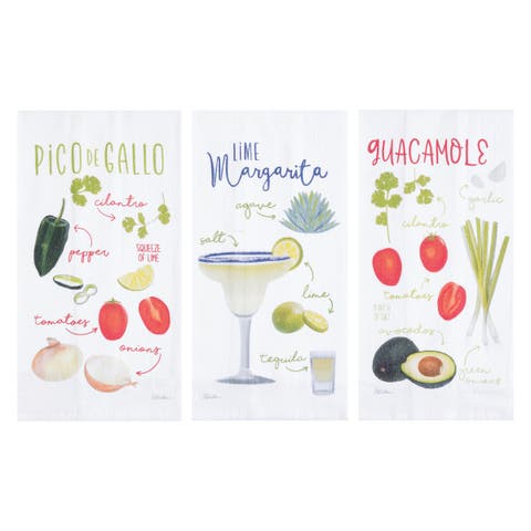Margarita Guac & Pico Towel Set of 3