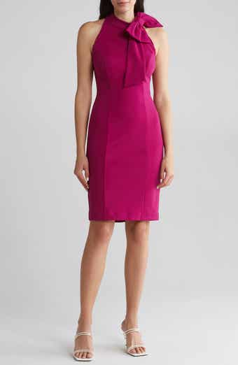 Neck Tie Sleeveless Dress