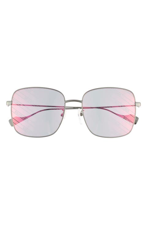 57mm Square Sunglasses