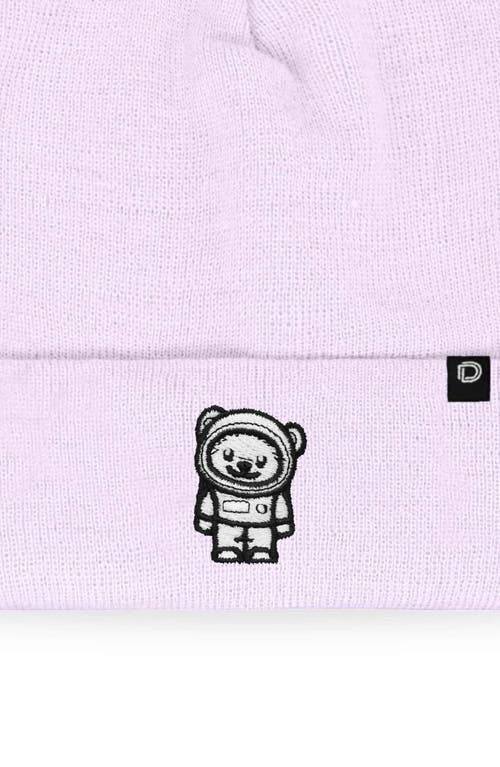 Dalix Ice Bear Beanie In Lavender