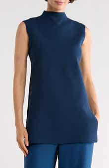 Matte Crepe Sleeveless Top