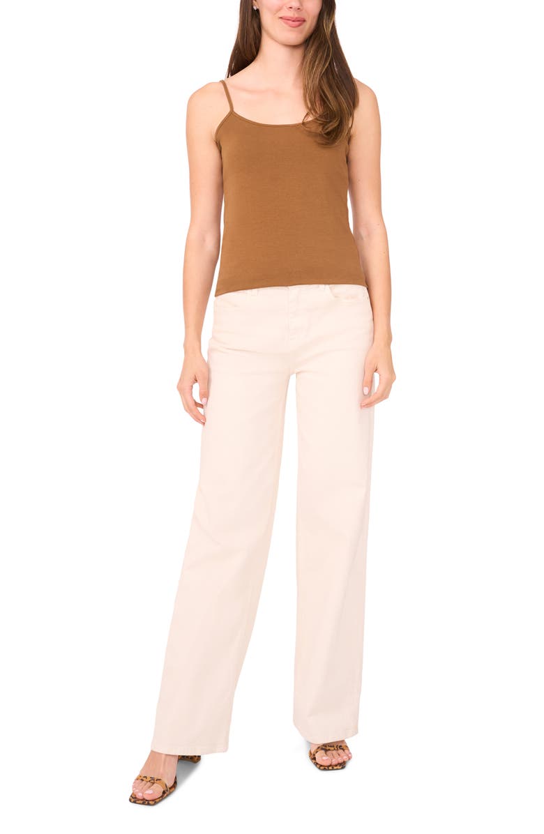 Halogen<sup>®</sup> Absolute Camisole, Alternate, color, Rich Cognac