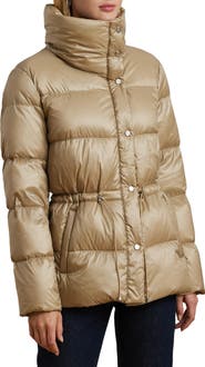 Lauren Ralph Lauren Quilted Down filled hooded jacket style newest 19964 size med