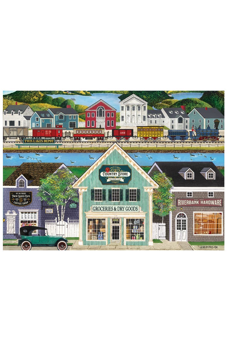 Twin Lakes 500 Piece Jigsaw Puzzle, Alternate, color, Multicolor