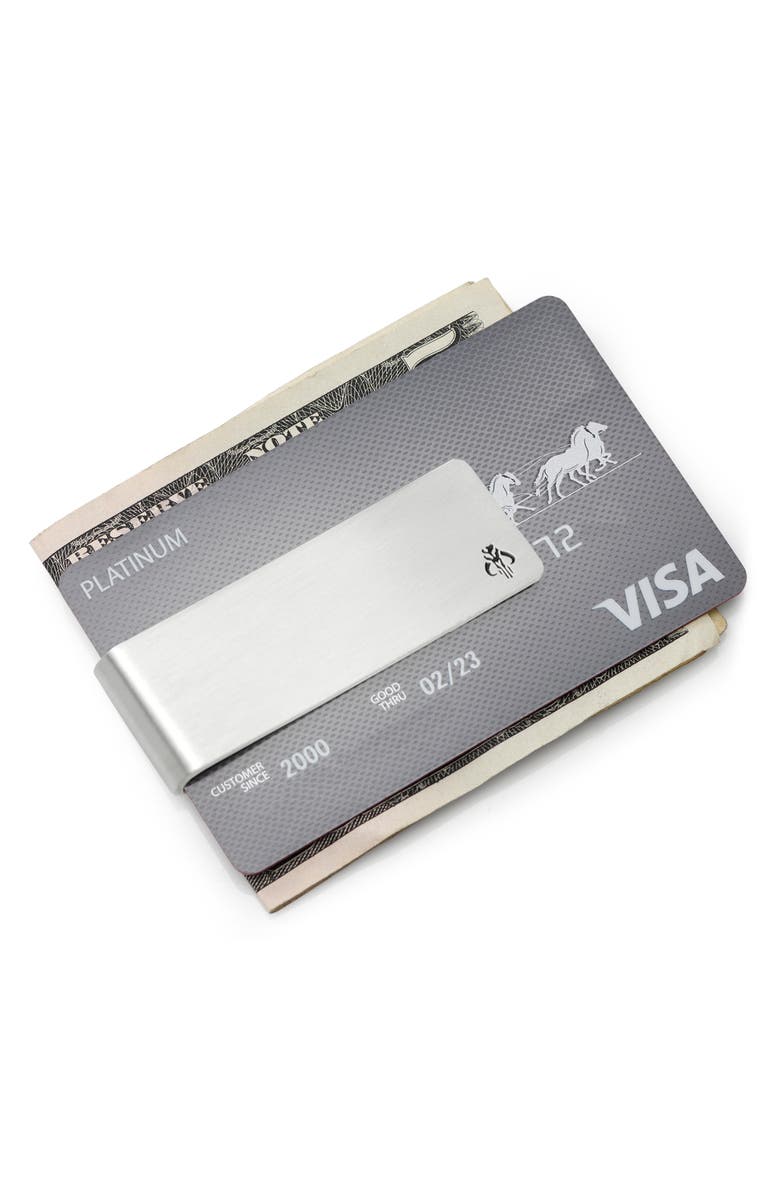 Cufflinks, Inc. Mythosaur Money Clip, Alternate, color, Silver