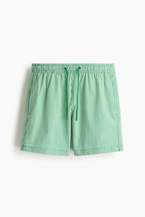 Seersucker Swim Shorts