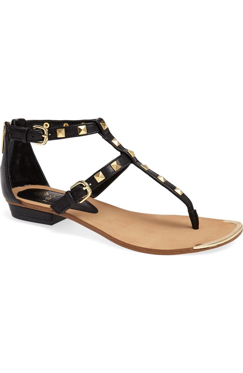 Isolá 'Adie' Studded Leather Thong Sandal, Main, color,