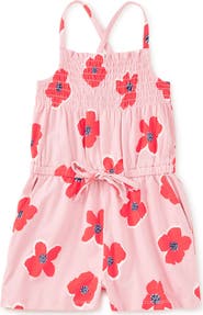 Tea Collection Smocked Strappy Romper