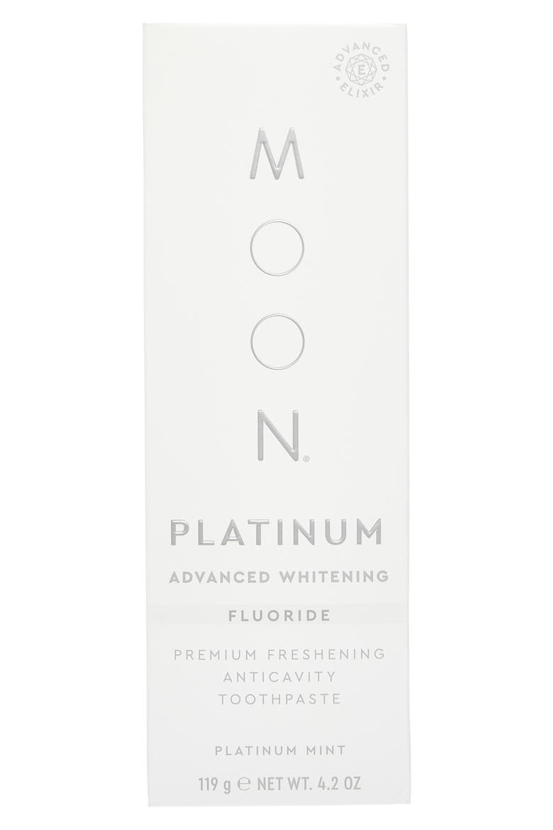 Platinum Advanced Teeth Whitening Fluoride Toothpaste, Alternate, color, IVORY