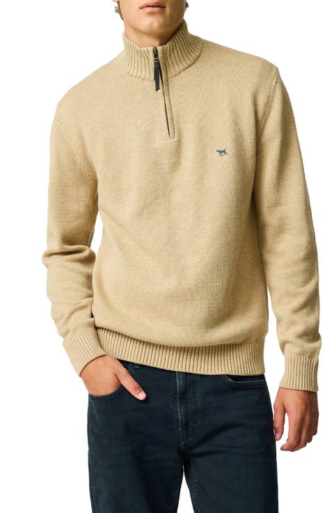 Merrick Bay Quarter Zip Sweater