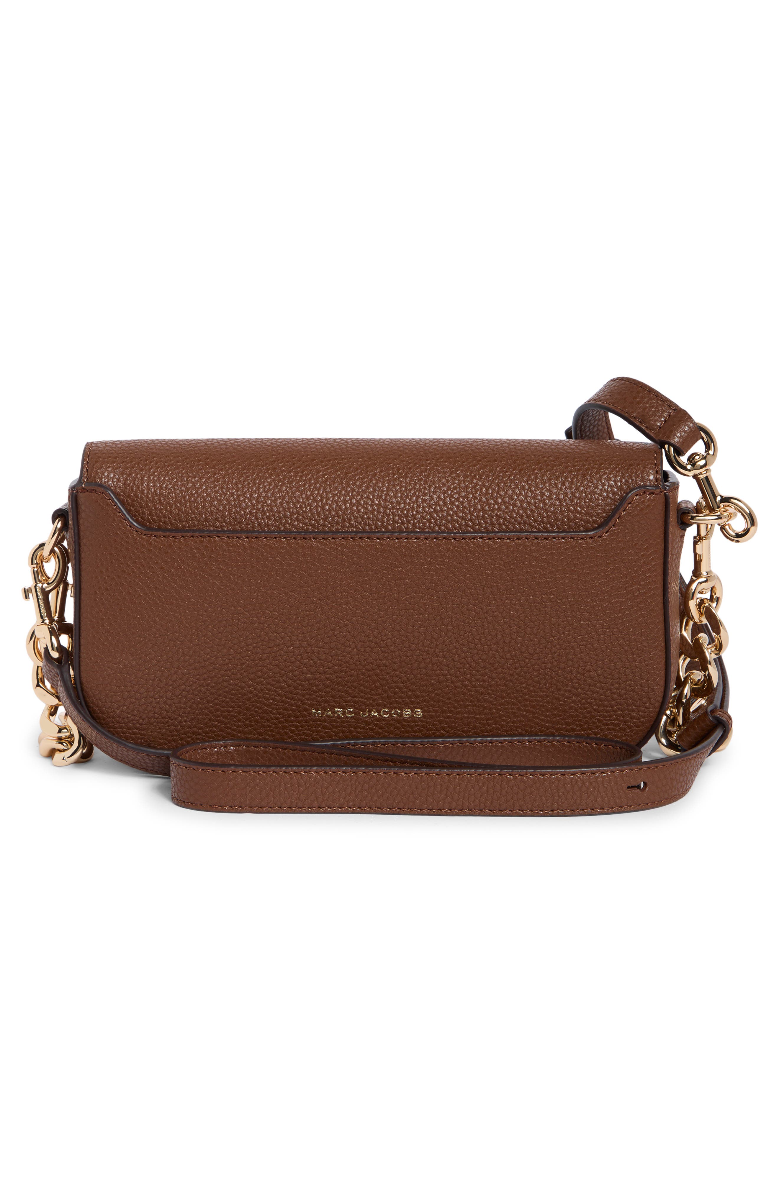 MARC JACOBS ショルダーバッグ ブラウン Marc Jacobs Signet Turnlock Chain Crossbody Bag (Women