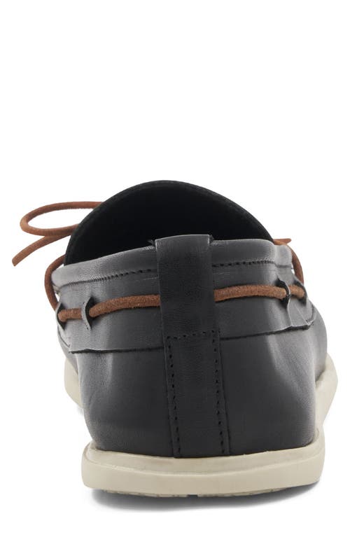 Bruno Magli Starboard Boat Shoe In Black