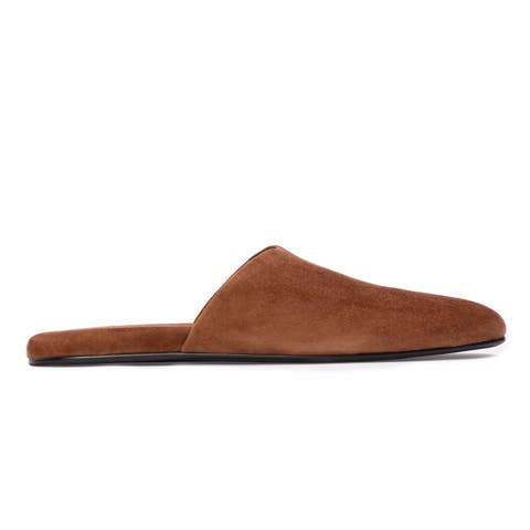 Women's Brown Flat Mules & Slides | Nordstrom