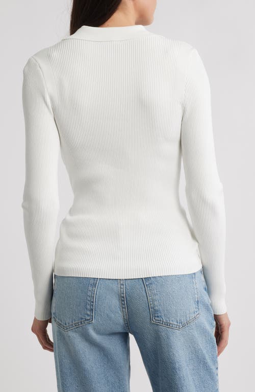 Pistola Kealy Rib Cardigan In White