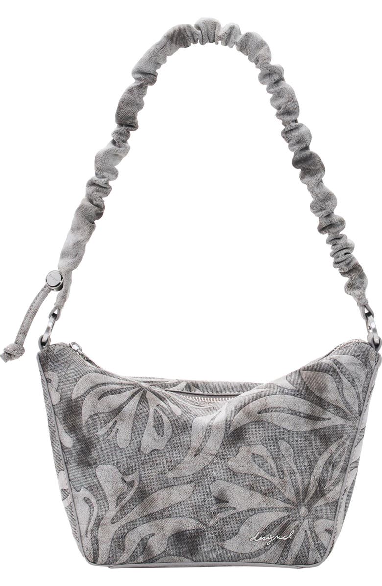 Desigual Floral Shoulder Bag, Main, color,