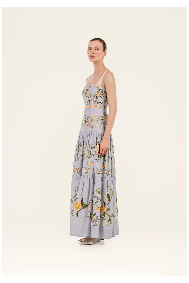 Lima Valle Maxi Dress, Alternate, color, Multicolor