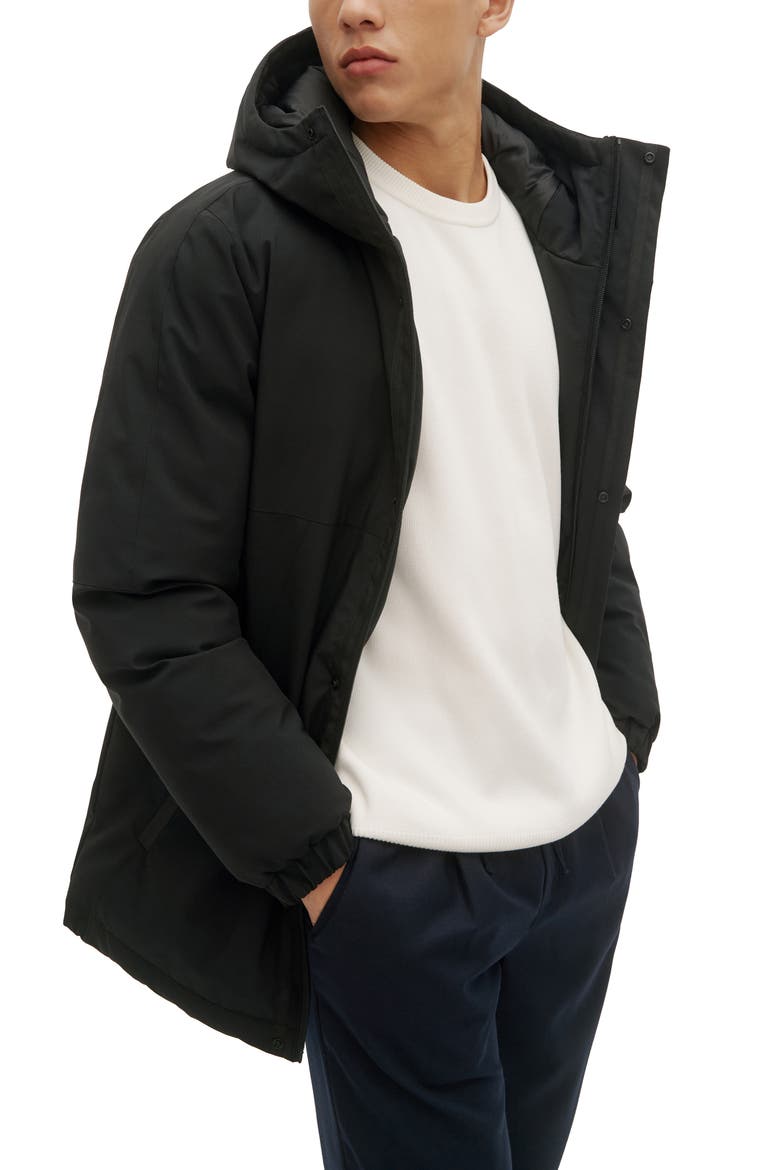 Rafe Insulated Coat, Main, color, BLACK