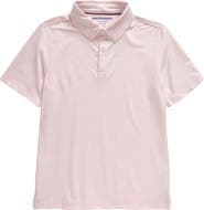 Johnston & Murphy Kids' Micro Stripe Polo