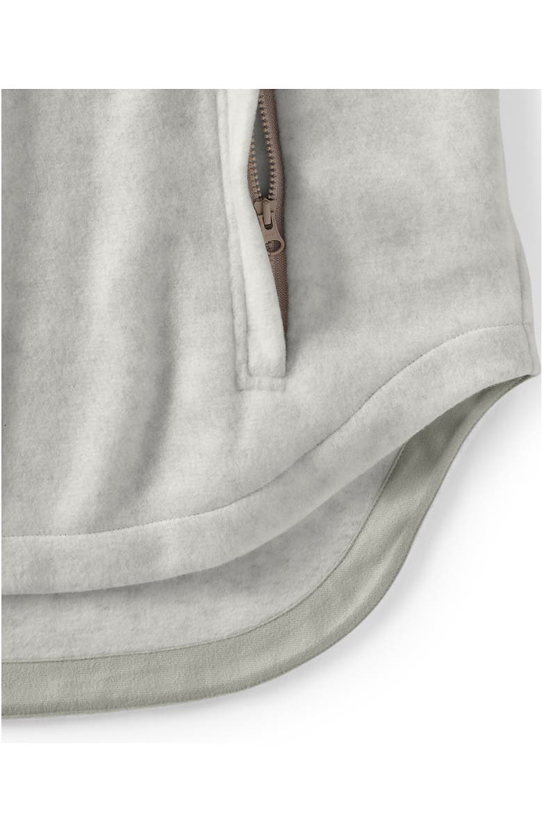 Lands' End Luxe Fleece Quarter Zip, Alternate, color, 