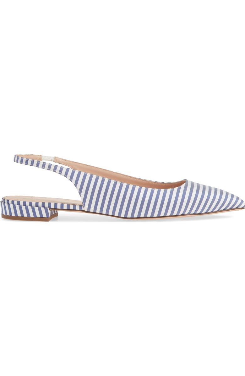 J.Crew Pointy Toe Slingback Flat, Alternate, color,