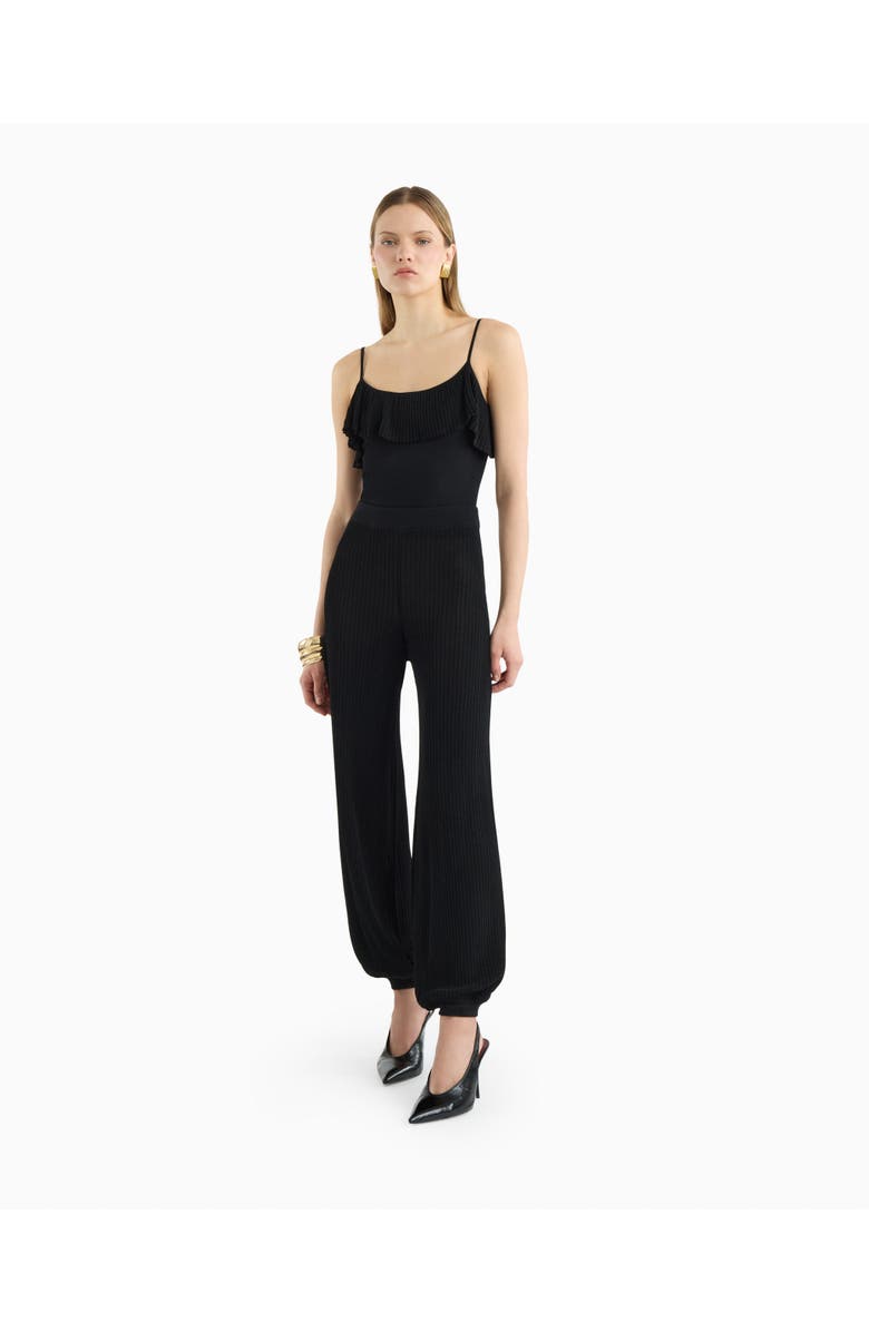 Dodiee Willow Rib Pant, Main, color, Black