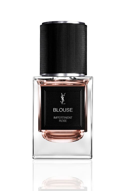 Saint Laurent Yves Blouse In Transparent