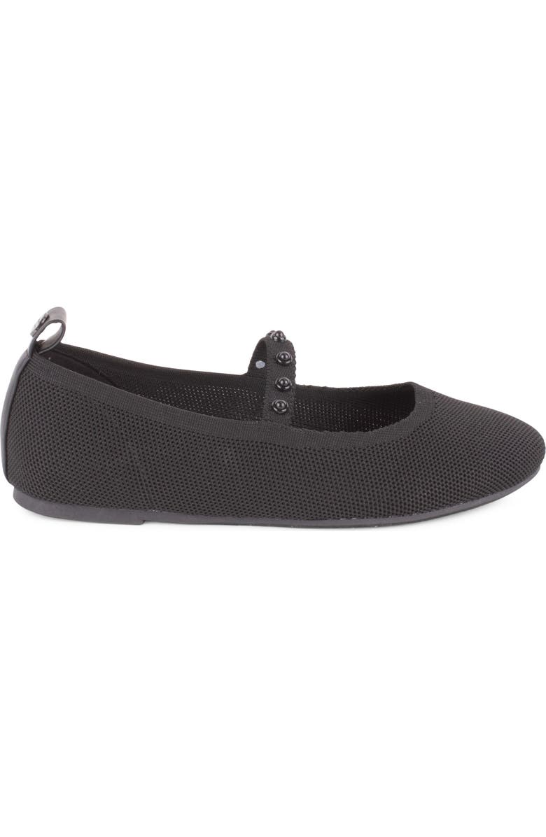 Tahari Madeira Mary Jane Flat, Alternate, color, Black
