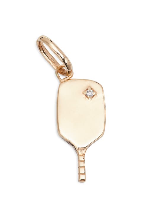 Love Letter Diamond Pickleball Paddle Charm