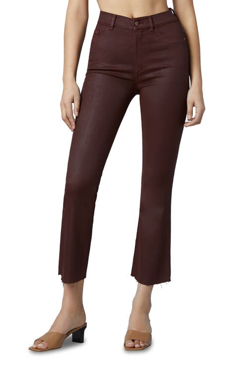 Bridget Instasculpt High Waist Crop Bootcut Jeans (Sequoia)