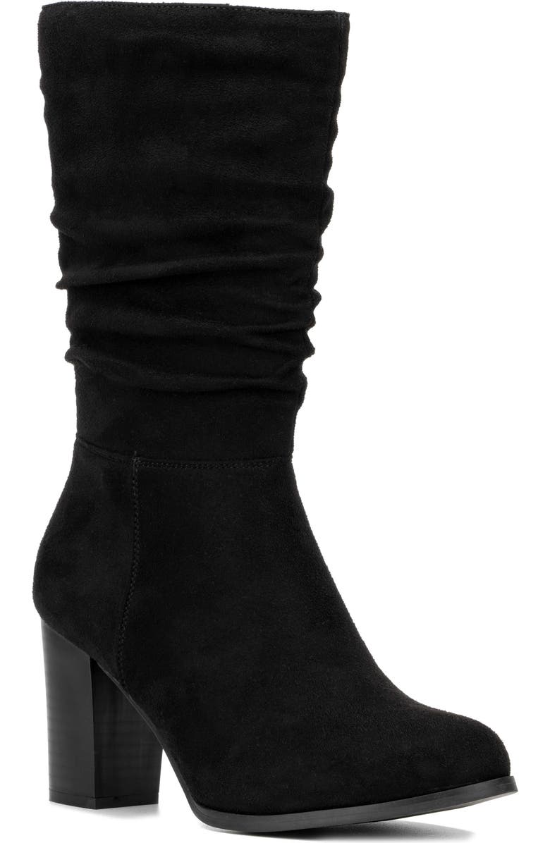 NEW YORK AND COMPANY Amena Faux Suede Boot, Main, color,