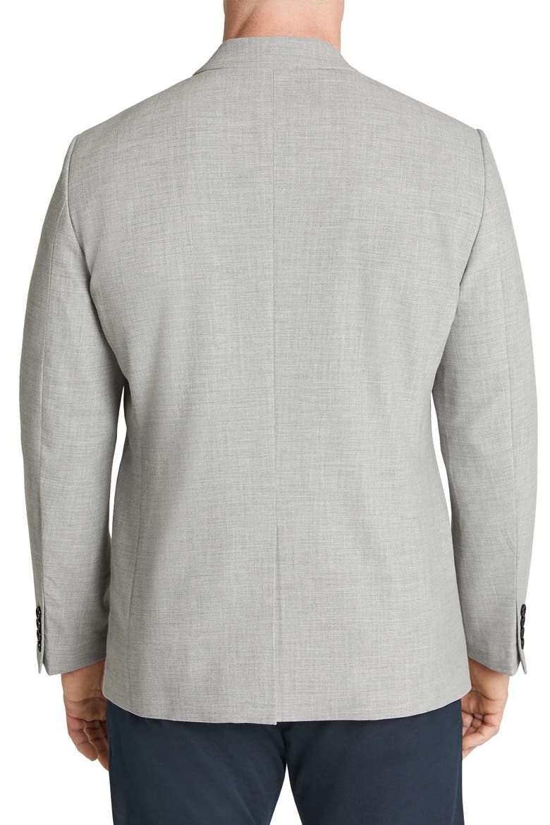 Castello Textured Blazer, Alternate, color, GREY