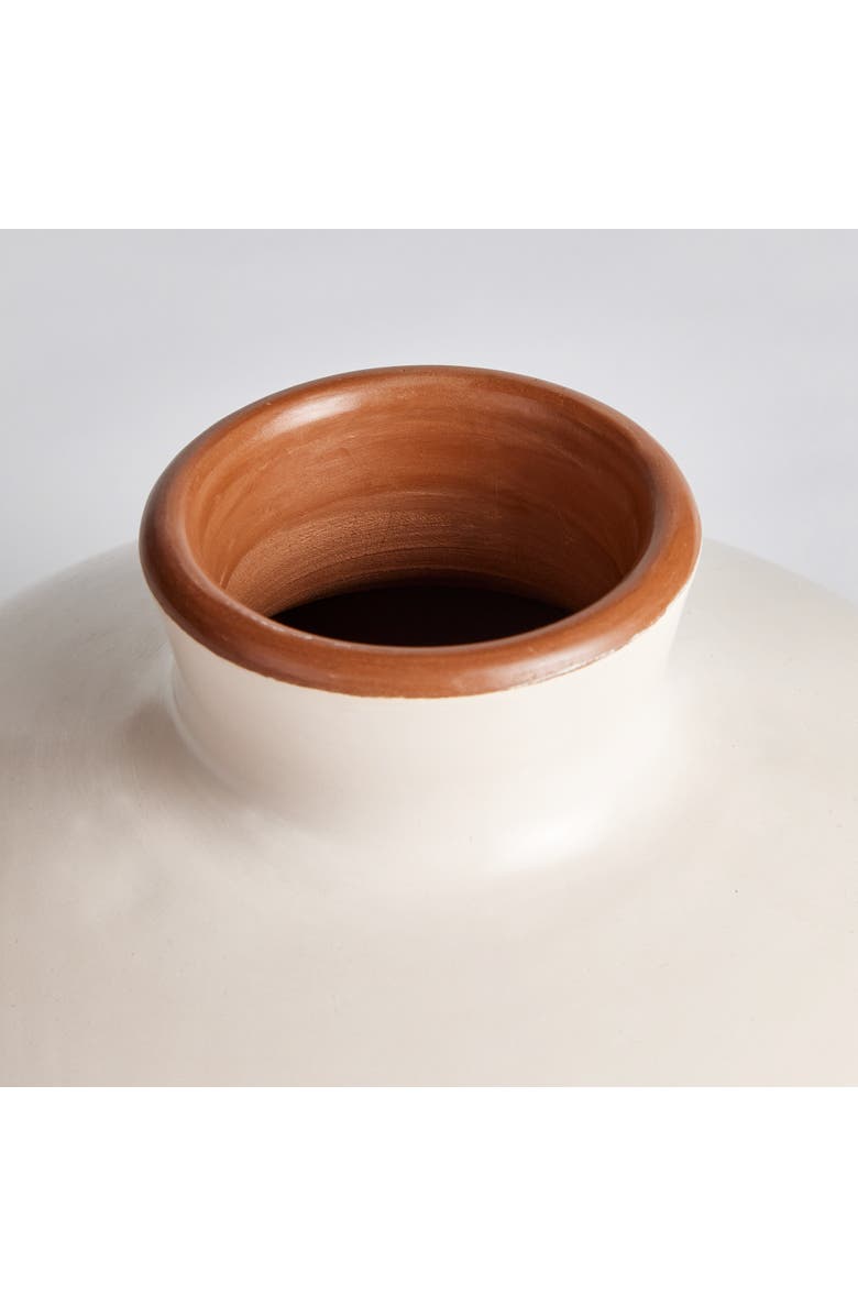 Napa Home & Garden Fiorella Vase, Alternate, color, White