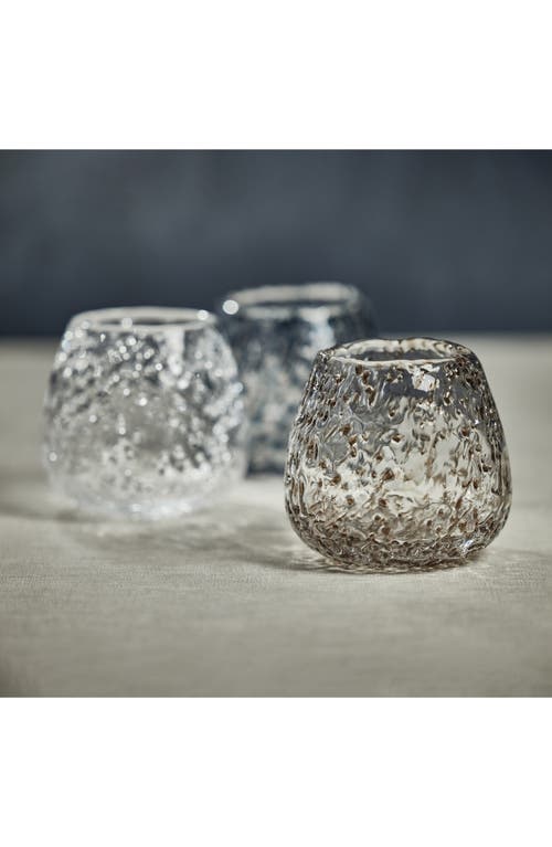 Zodax Elodie Glass Vase In Blue