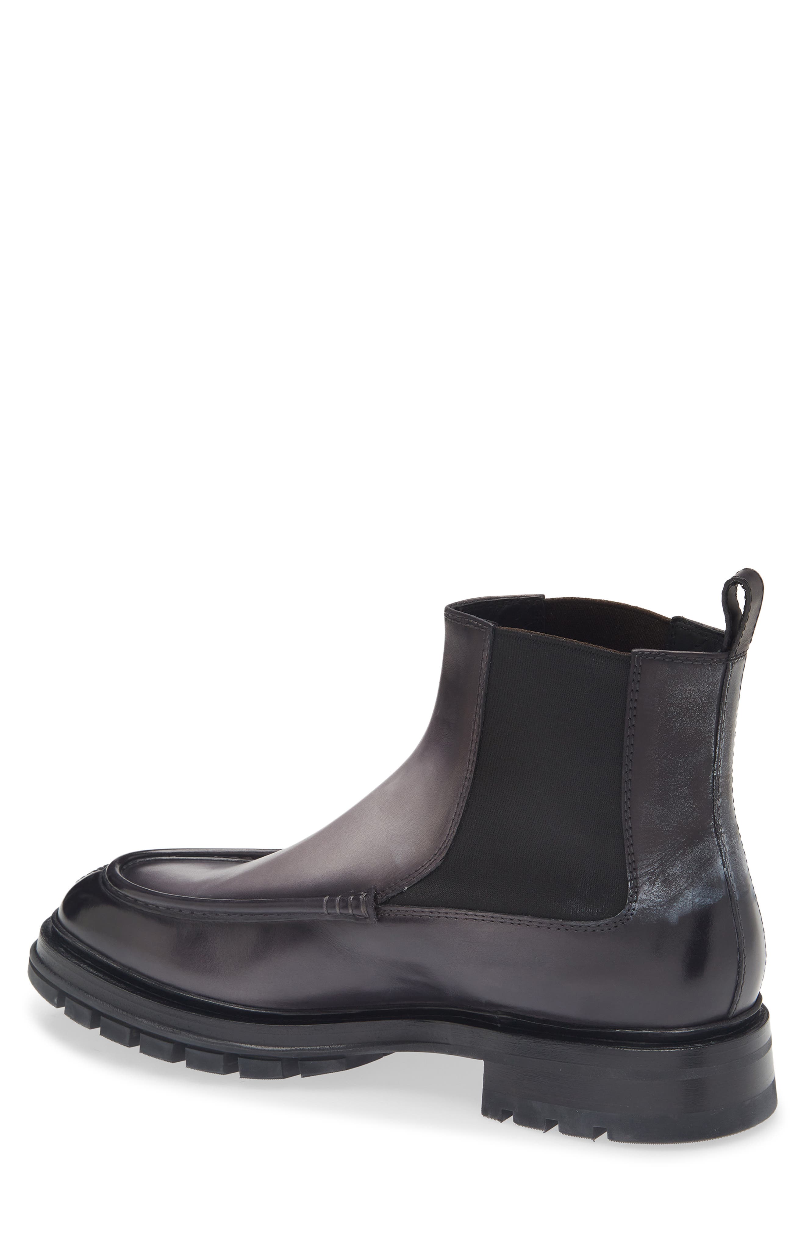 Santoni Chelsea Boot, Alternate, color, Grey