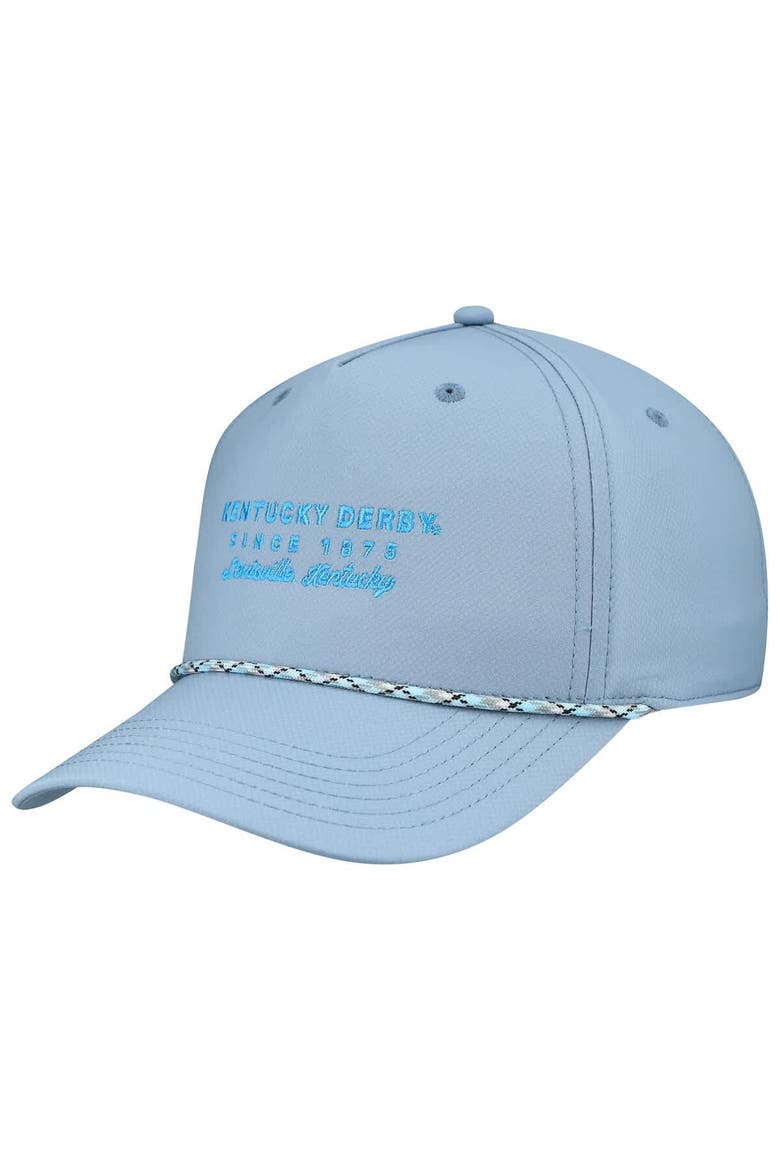 Men's Ahead Blue 152nd Kentucky Derby Alto Rope Performance Adjustable Hat, Alternate, color, Blue
