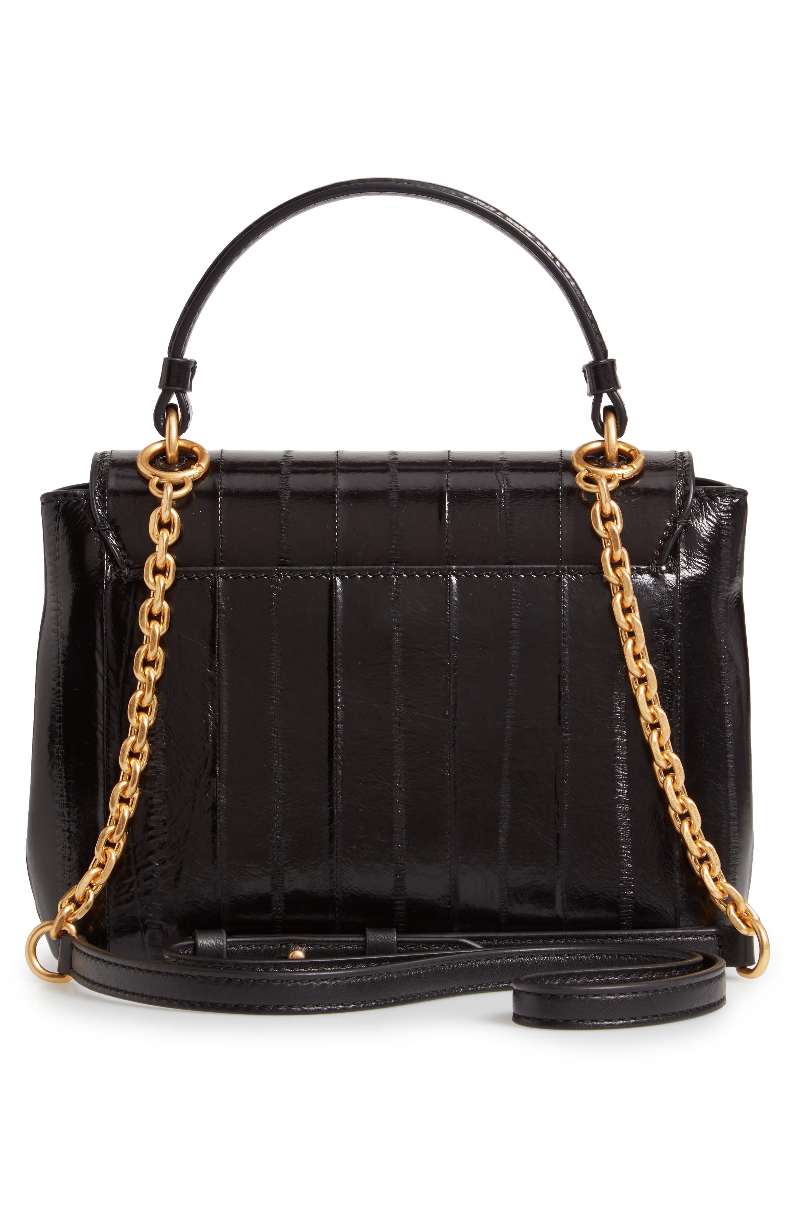 Tory Burch Kira Eelskin Satchel, Alternate, color, 