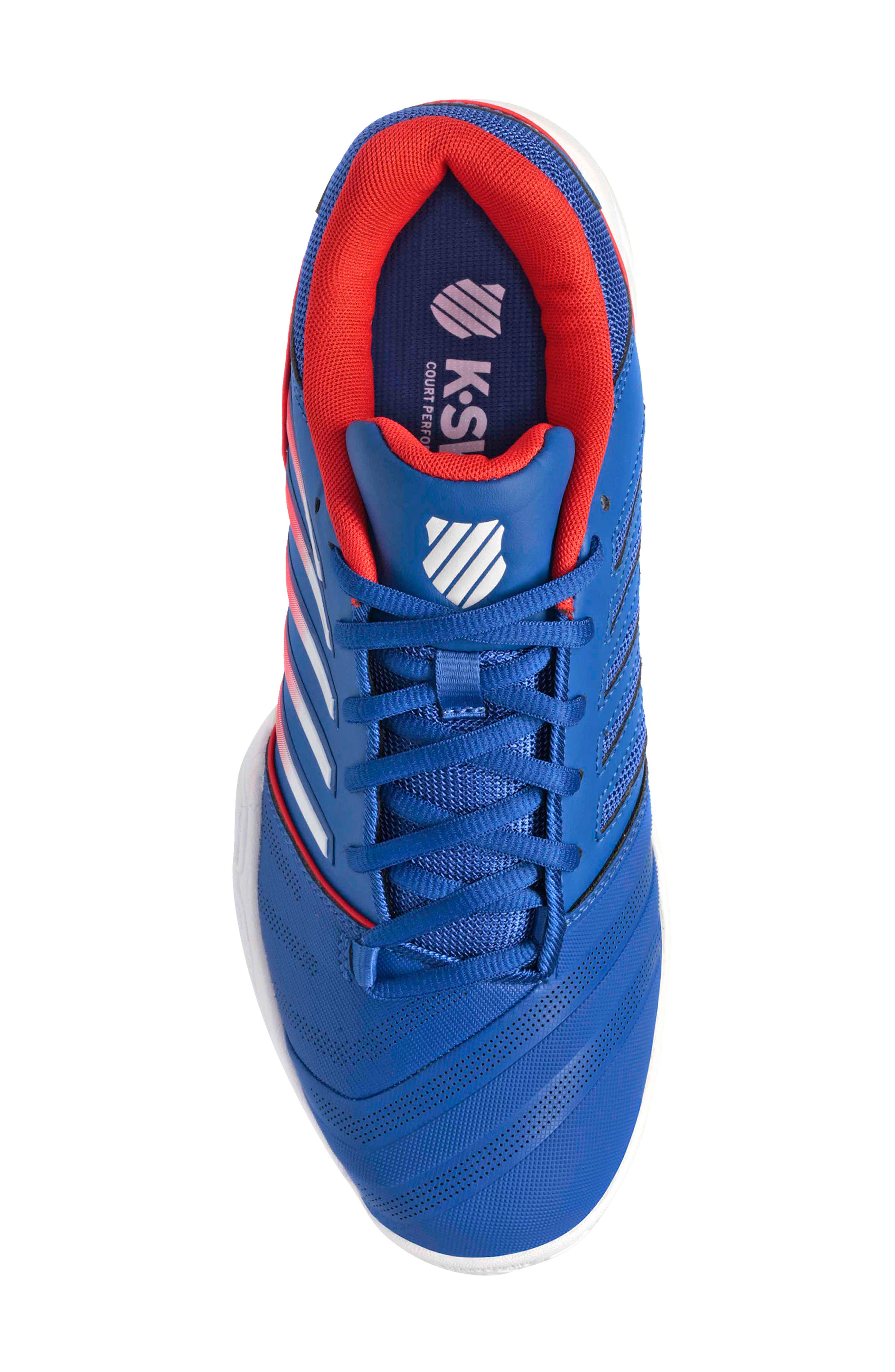 Bigshot Light 4 Tennis Shoe, Alternate, color, CLASSIC BLUE/ WHT/ BERRY RED