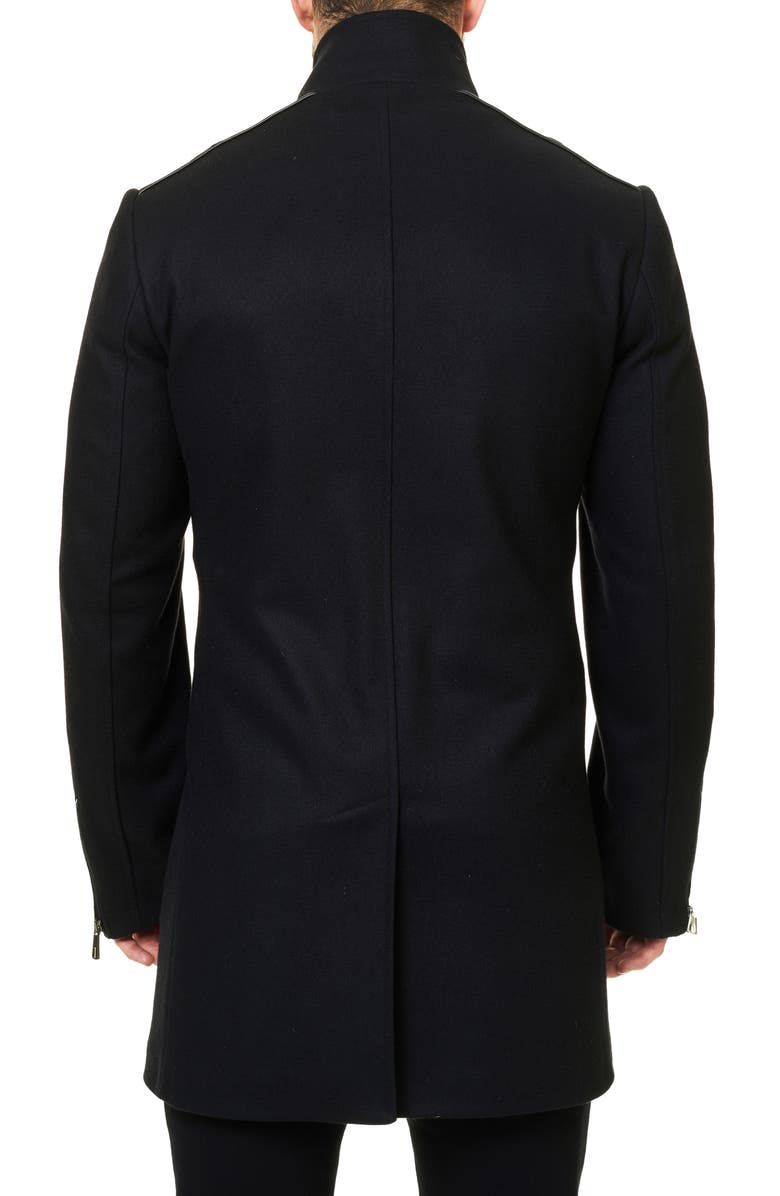 Maceoo Captain Coat, Alternate, color, Black