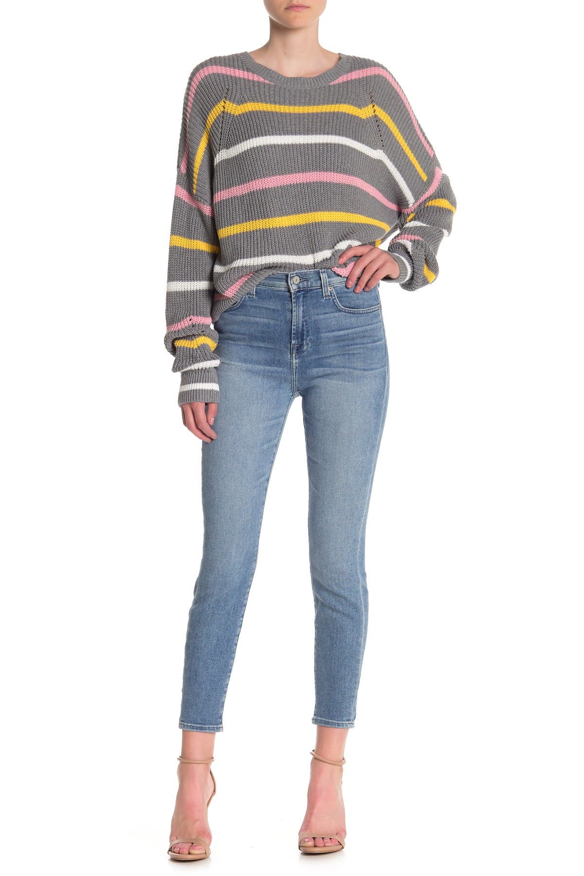 7 For All Mankind Gwenevere High Waisted Jeans