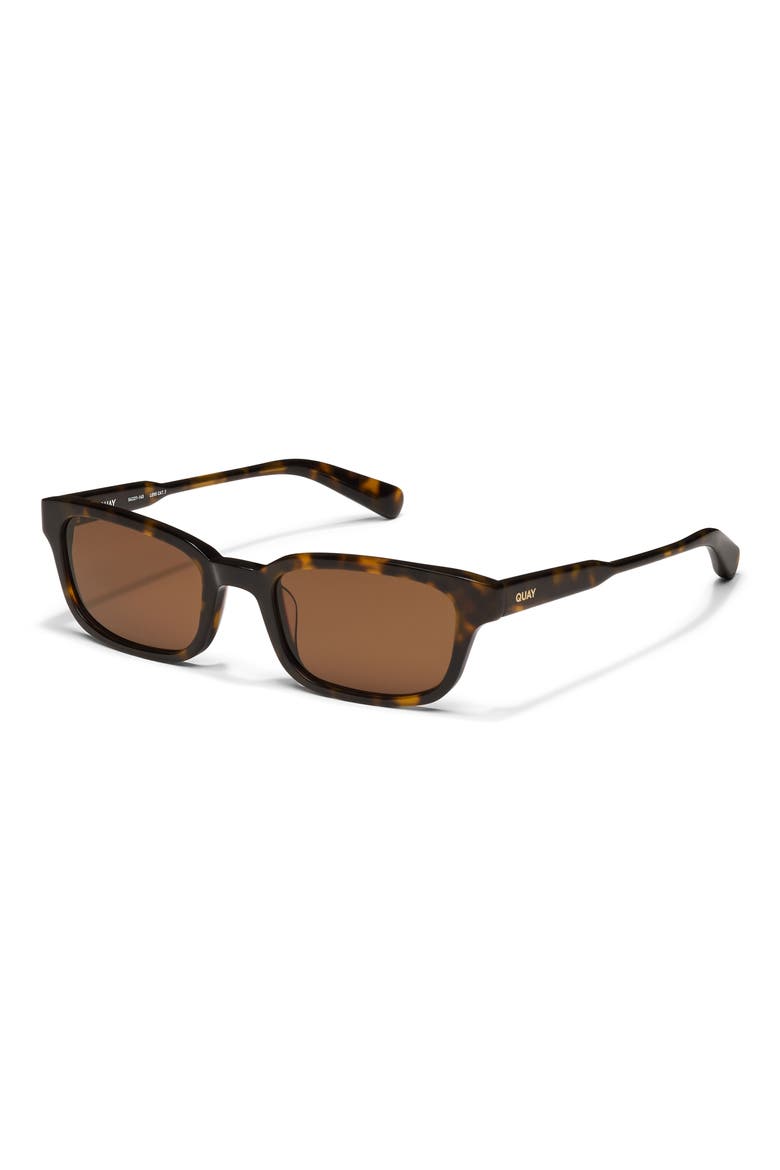 Flow State 54mm Square Sunglasses, Alternate, color, DARK TORTOISE/ BROWN